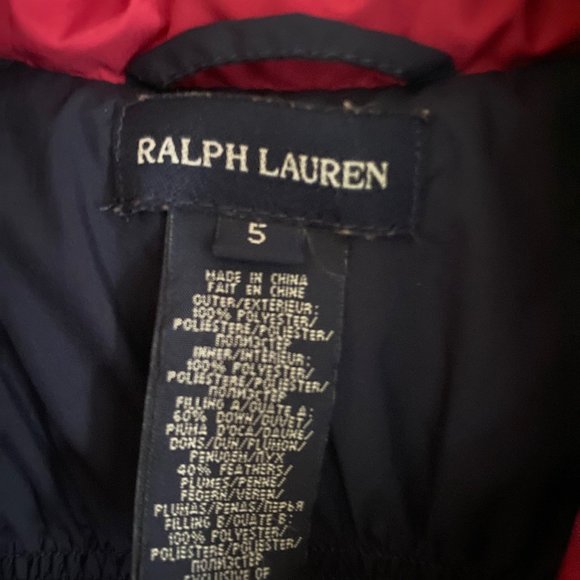 Toddler Ralph Lauren Down Puffer Vest - Picture 8 of 8